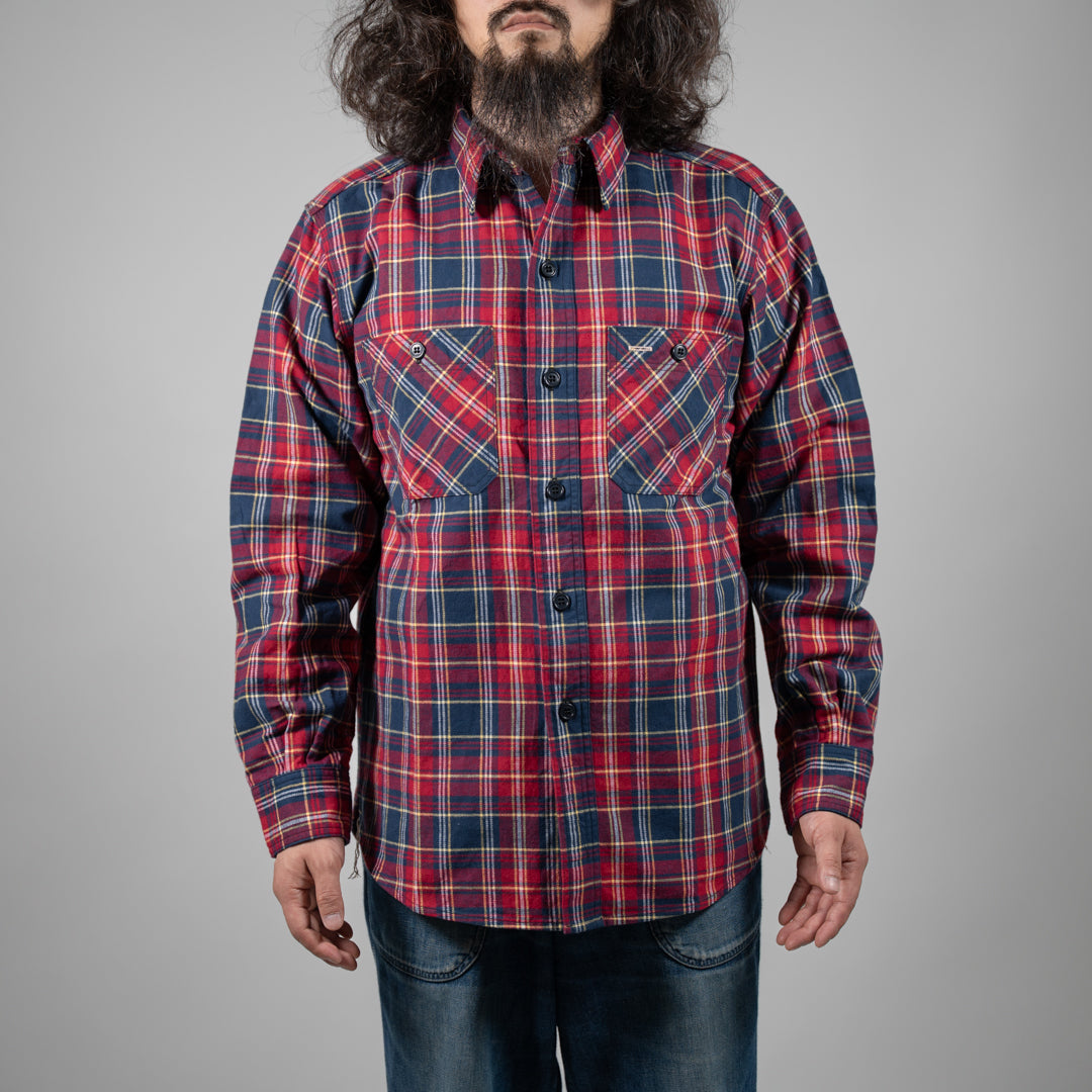 Work Shirt Flannel Tartan red