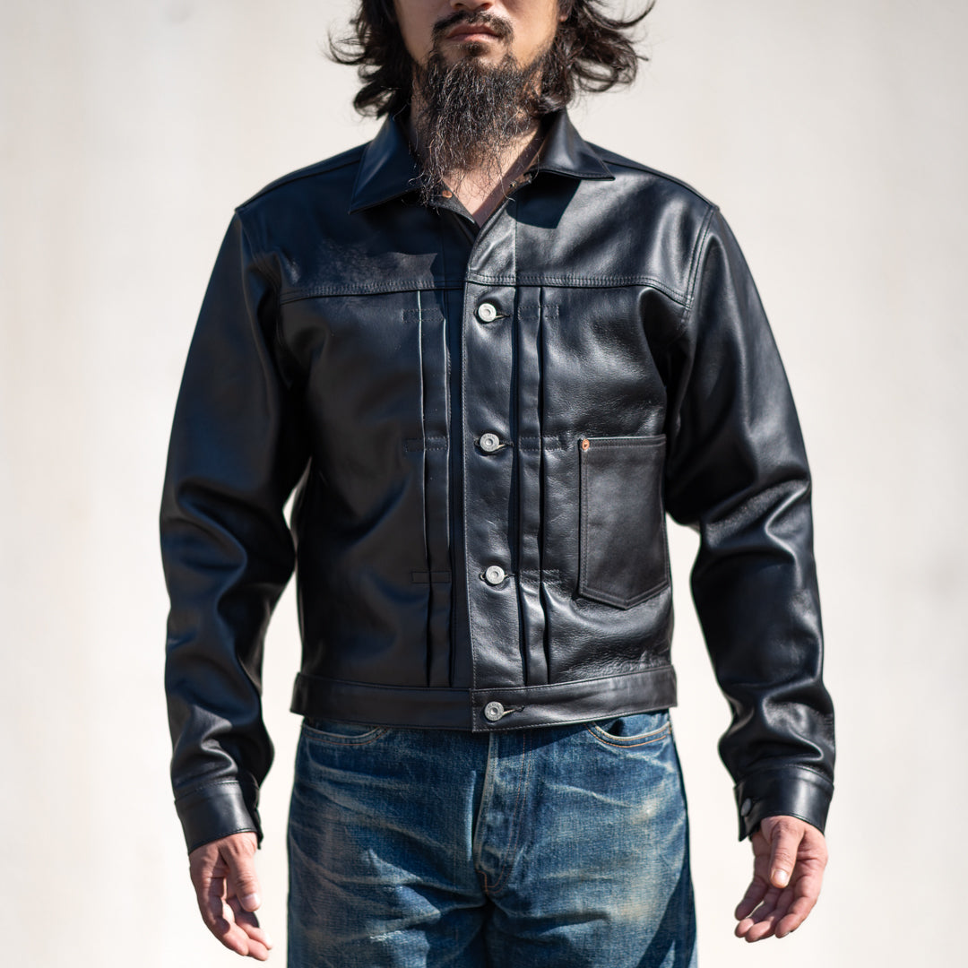Leather Jacket 1st black