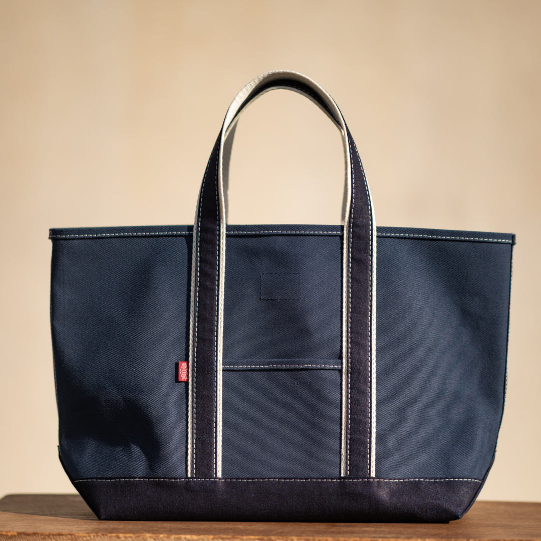Canvas Tote navy Duck × indigo Duck