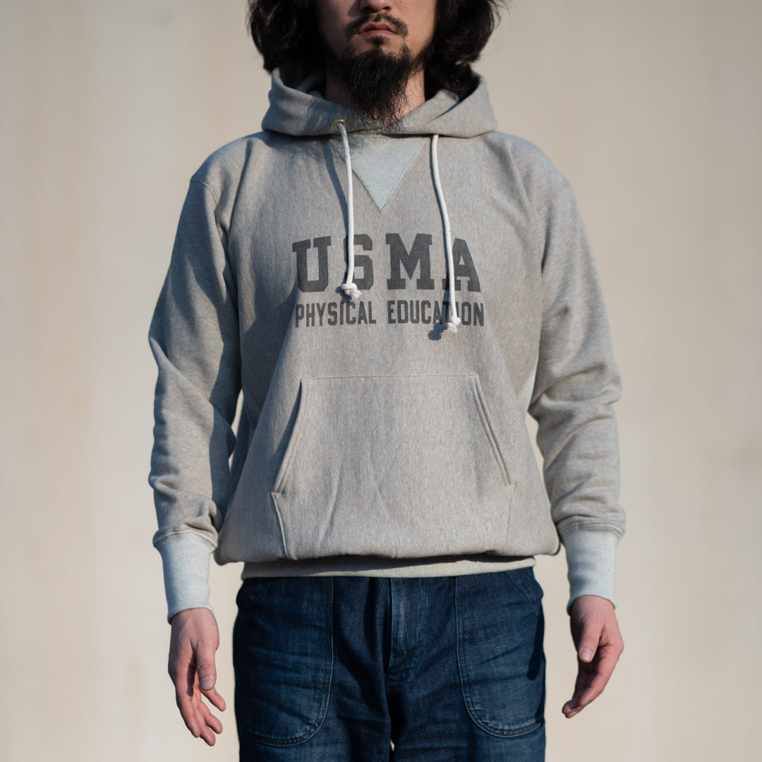 Hoodie Organic brown × gray Heather Cotton 14th Anniversary