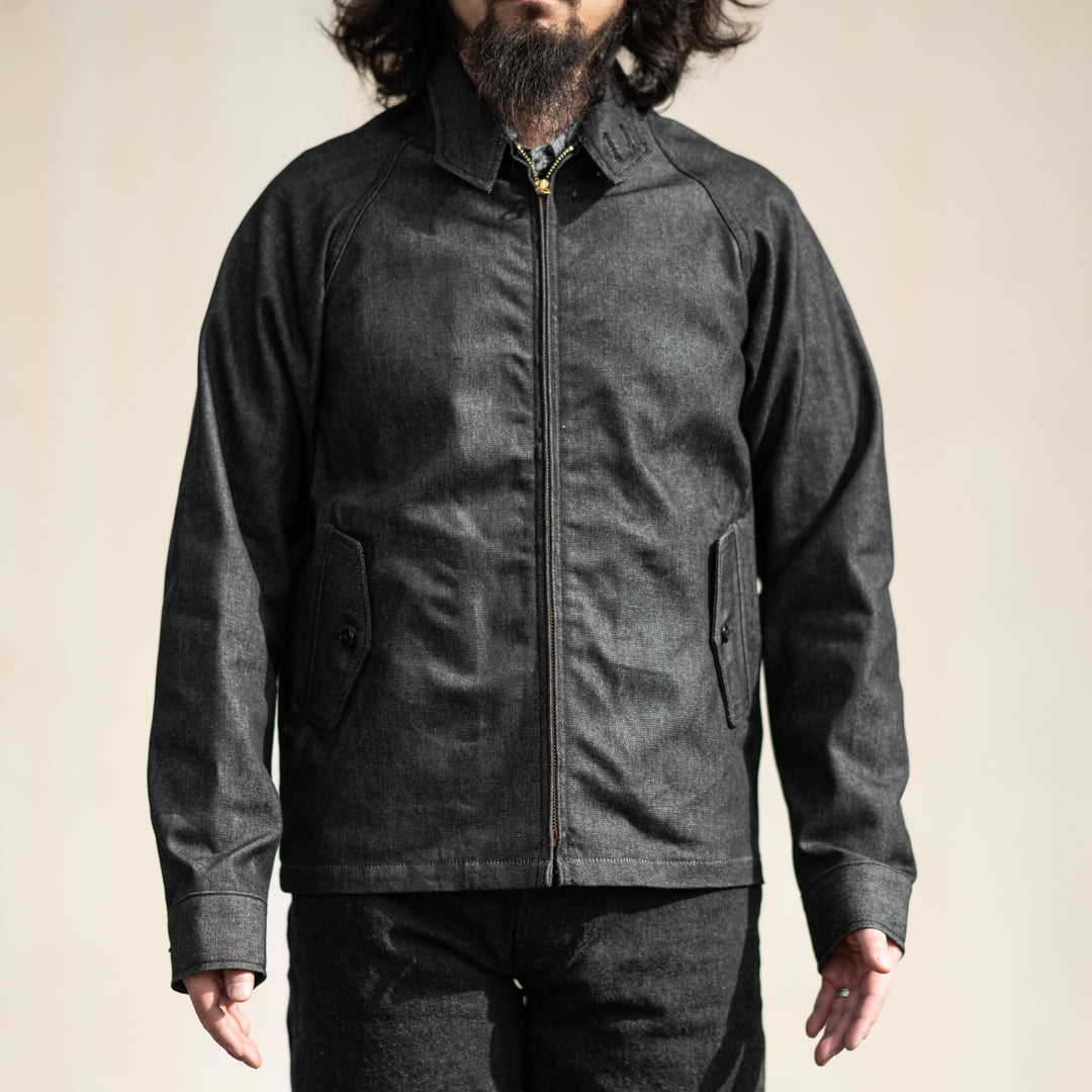 Dog Ear Jacket West Point Denim black