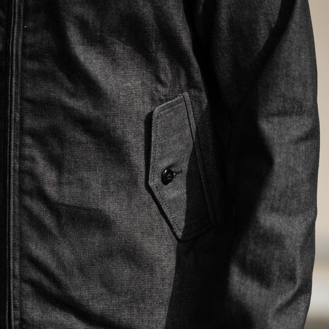 Dog Ear Jacket West Point Denim black