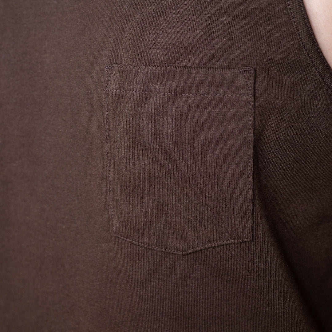 Heavy Weight Tank Top Brown