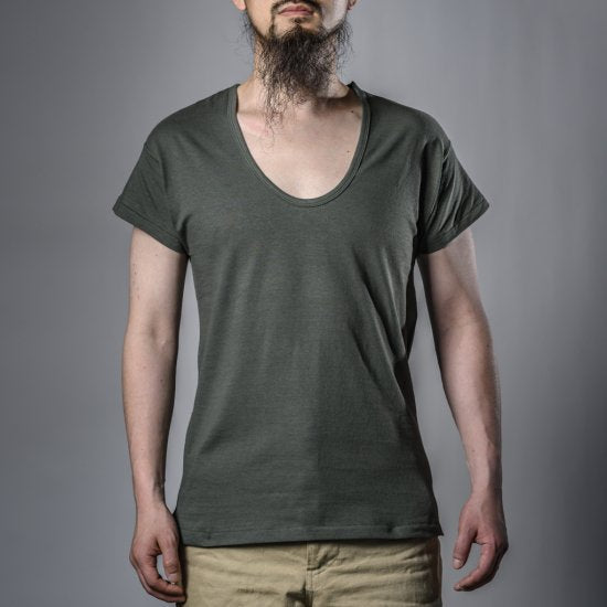 U Neck Tee Olive