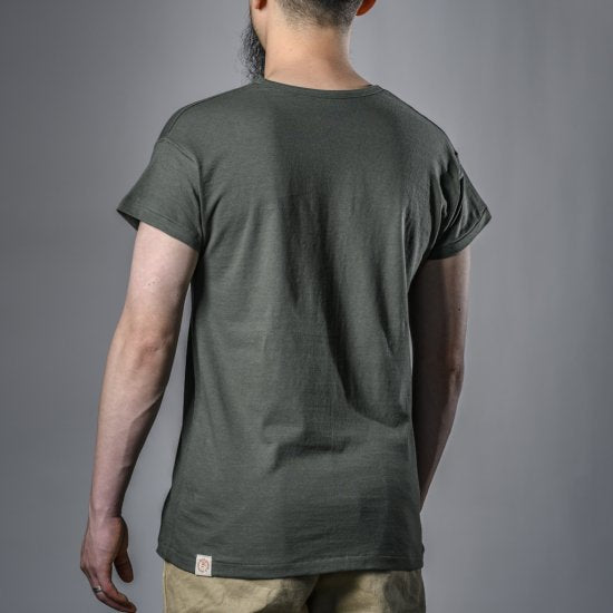 U Neck Tee Olive