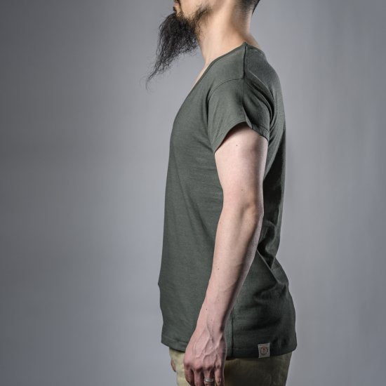 U Neck Tee Olive