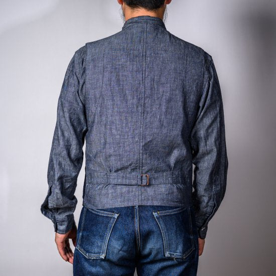 ワークジレ デニム (Work Gilet Denim)