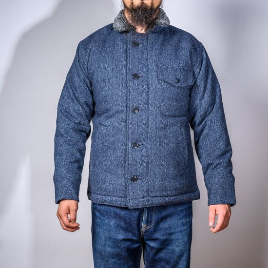 デッキジャケット ブルーツイード(Deck Jacket Blue Tweed)