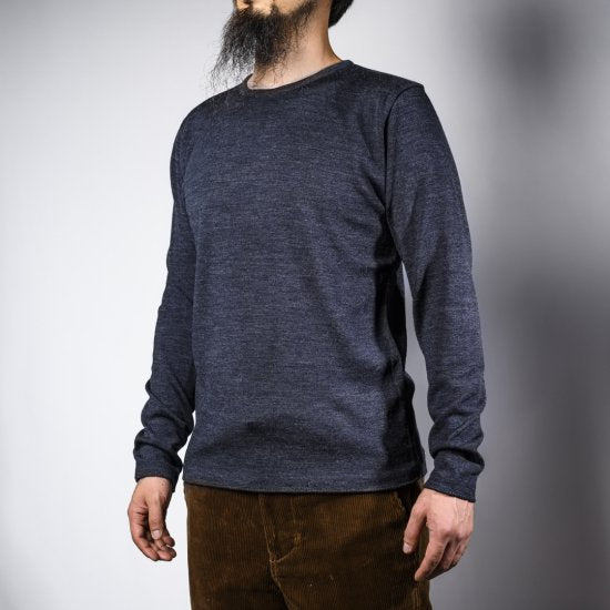 Pull Col Rond Gris Anthracite