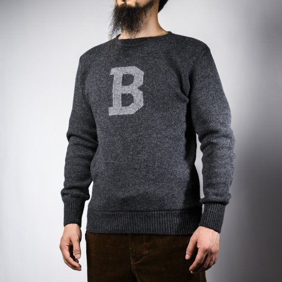 Pull B gris x gris clair Pull B gris x gris clair