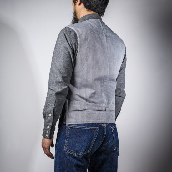 ワークジレ デニム 旧型 (work gilet denim old type)