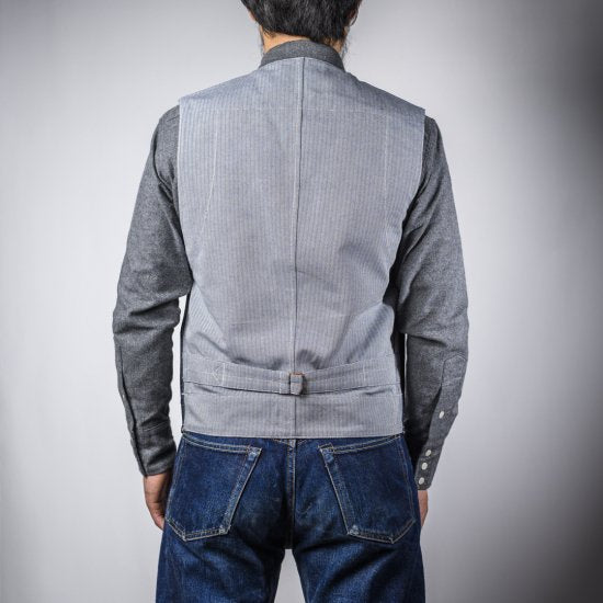 ワークジレ デニム 旧型 (work gilet denim old type)