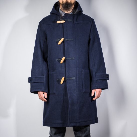 ダッフルコート カシミアメルトン ネイビー(duffle coat cashmere melton navy)