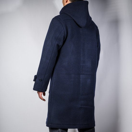 ダッフルコート カシミアメルトン ネイビー(duffle coat cashmere melton navy)