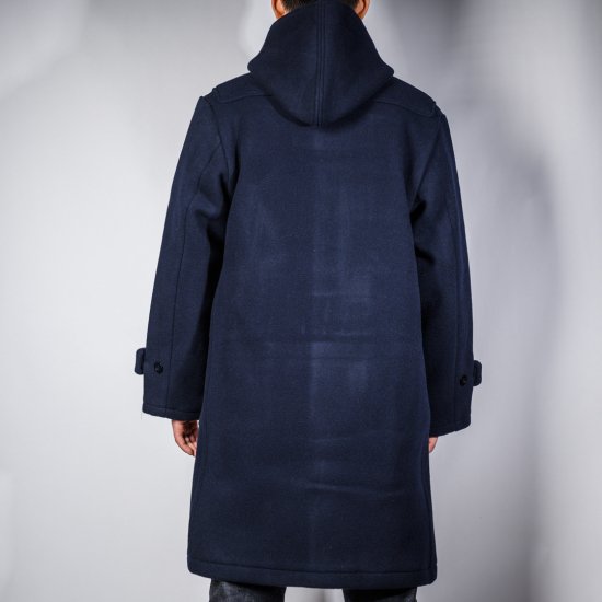 ダッフルコート カシミアメルトン ネイビー(duffle coat cashmere melton navy)