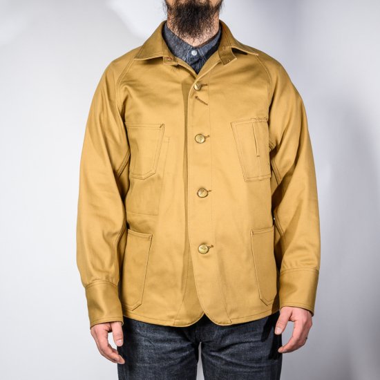 カバーオール イングリッシュツイル カーキー (coverall English twill khaki)