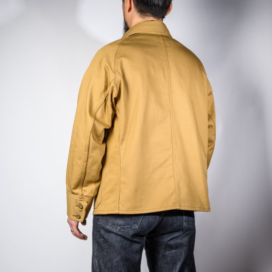 カバーオール イングリッシュツイル カーキー (coverall English twill khaki)