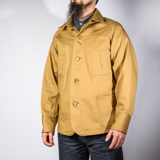 カバーオール イングリッシュツイル カーキー (coverall English twill khaki)