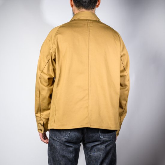 カバーオール イングリッシュツイル カーキー (coverall English twill khaki)