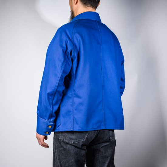 カバーオール イングリッシュツイル インクブルー (coverall English twill blue)