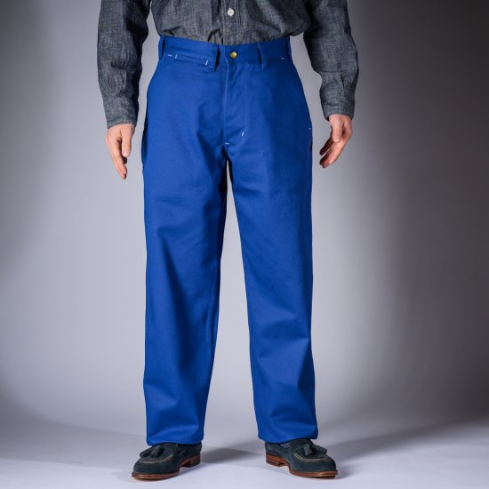 Pantalon de Travail Twill Anglais bleu