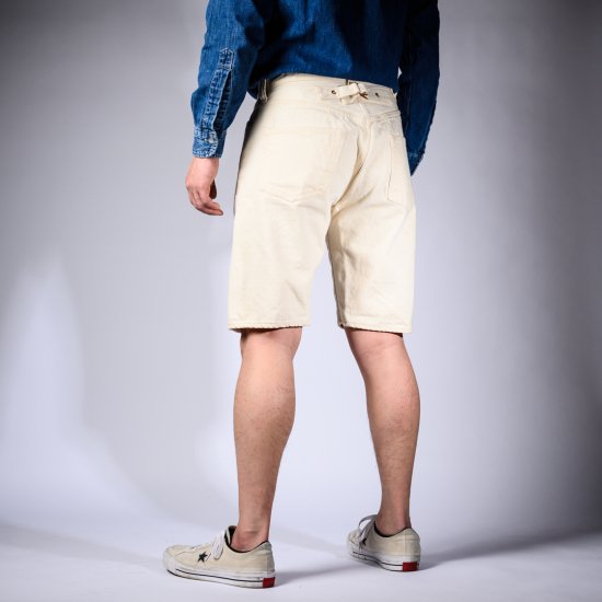short pants denim white