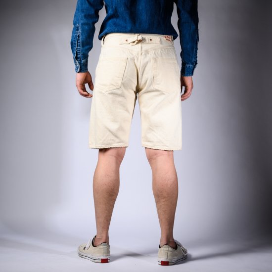 short pants denim white