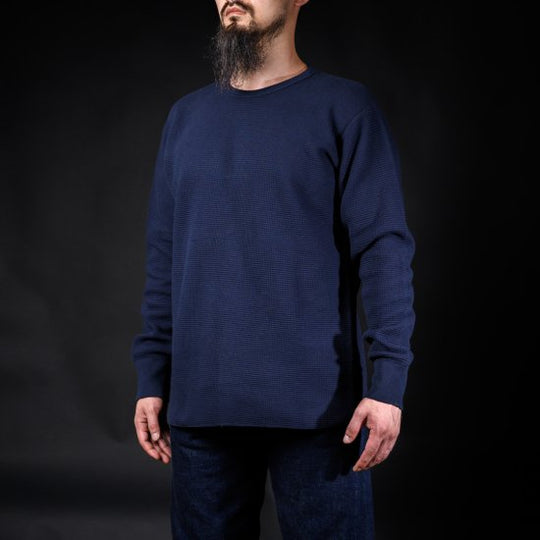 Heavy Weight Thermal Long Sleeves Navy
