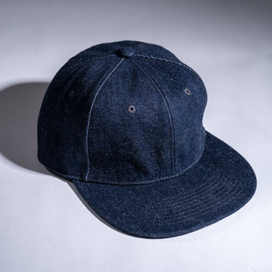 Casquette US Navy Indigo Véritable Denim Casquette US Navy Denim Indigo Naturel Modèle 10ème Anniversaire