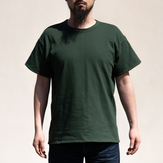 Reversible Tee Olive × Yellow Loop Wheeled