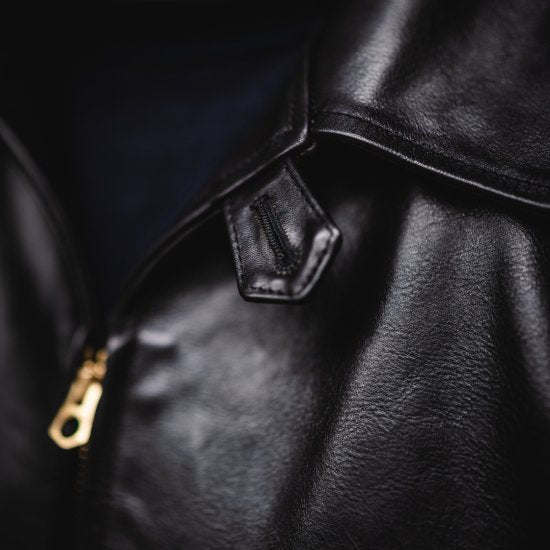Sasha Leather Jacket Black