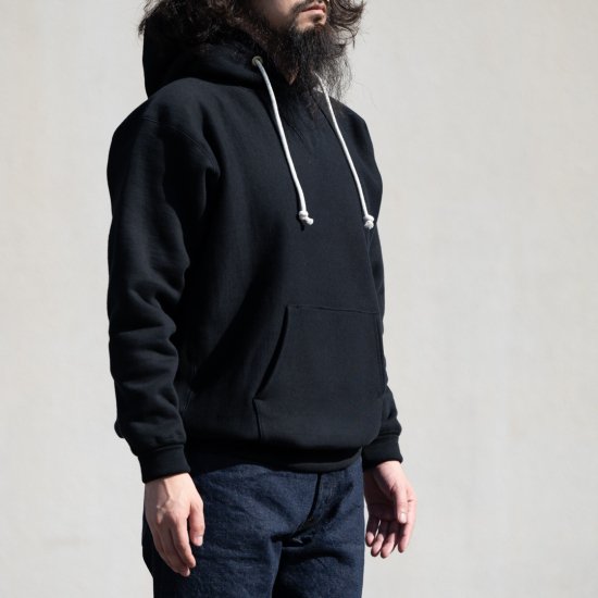 BONCOURA パーカー ブラック Loop Wheeled Hoodie black