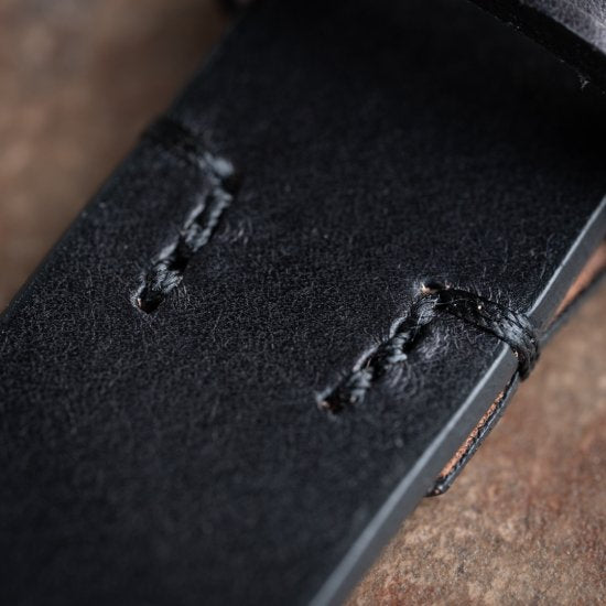 Leather Belt black