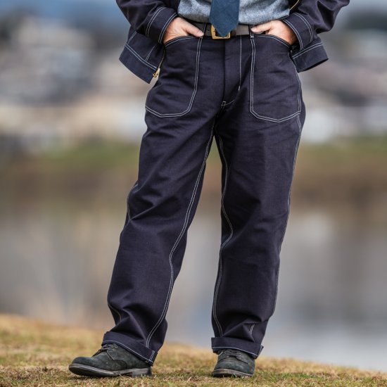 Work Pants WWⅡ Duck indigo 12th Anniversary Model
