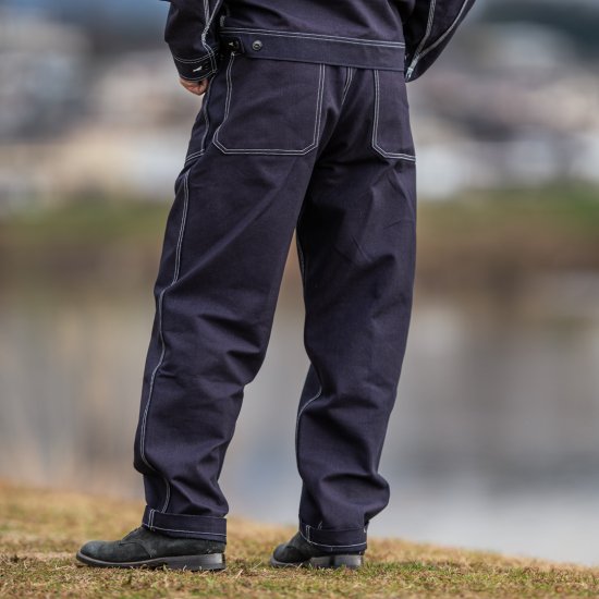 Work Pants WWⅡ Duck indigo 12th Anniversary Model