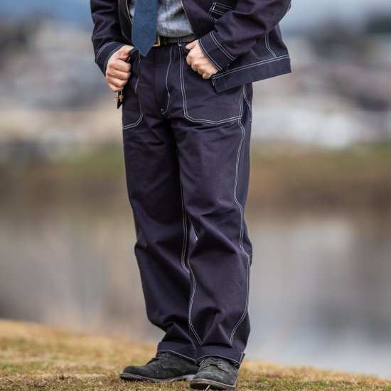 Work Pants WWⅡ Duck indigo 12th Anniversary Model