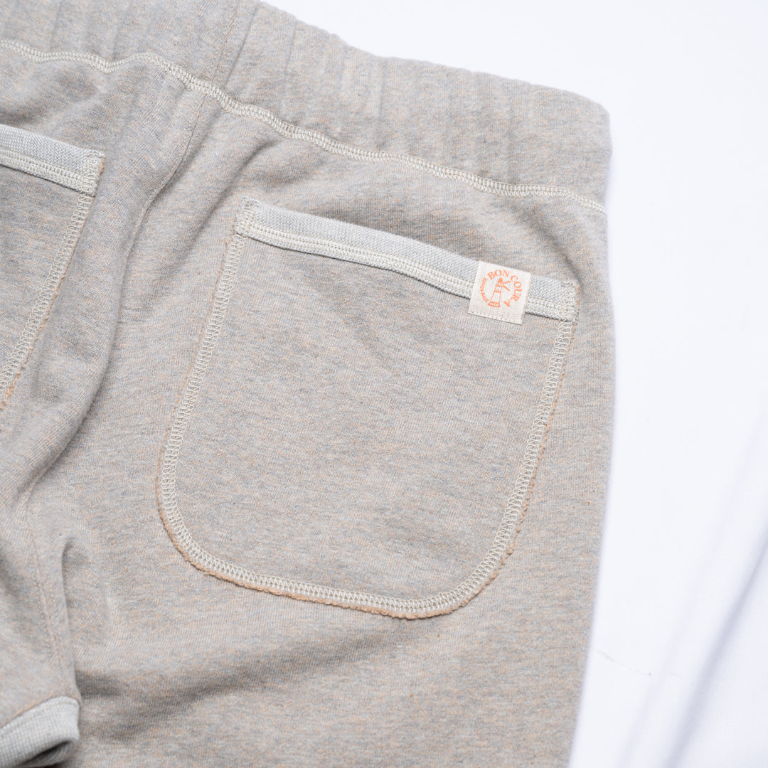 Sweat Pants Organic brown × gray Heather Cotton 14th Anniversary