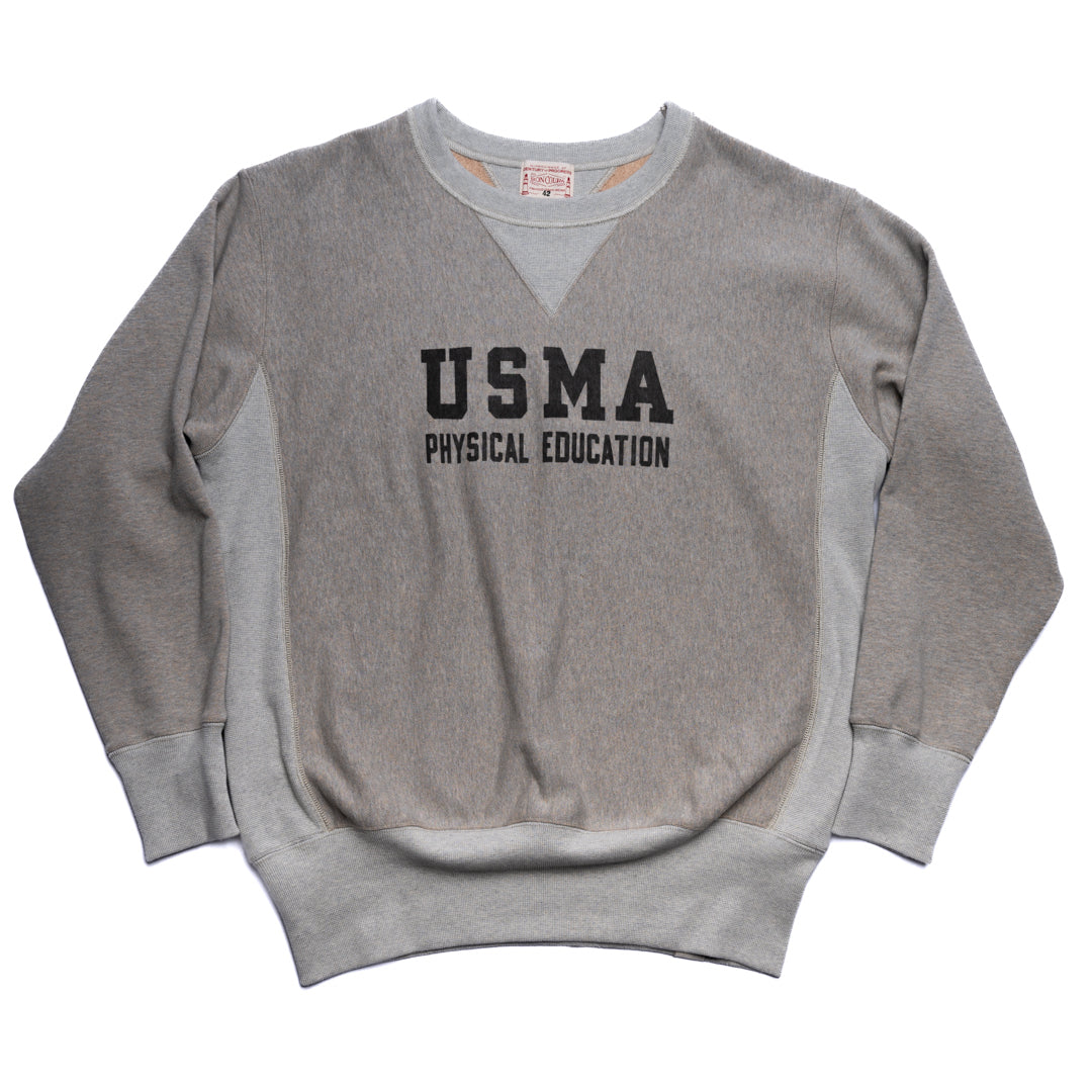 V Sweat Shirt Organic brown Cotton × gray Heather 14th Anniversary