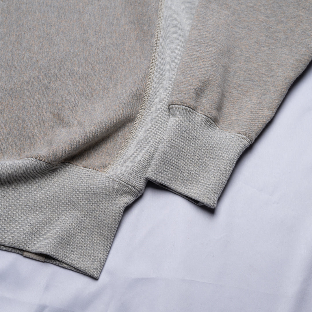 V Sweat Shirt Organic brown Cotton × gray Heather 14th Anniversary