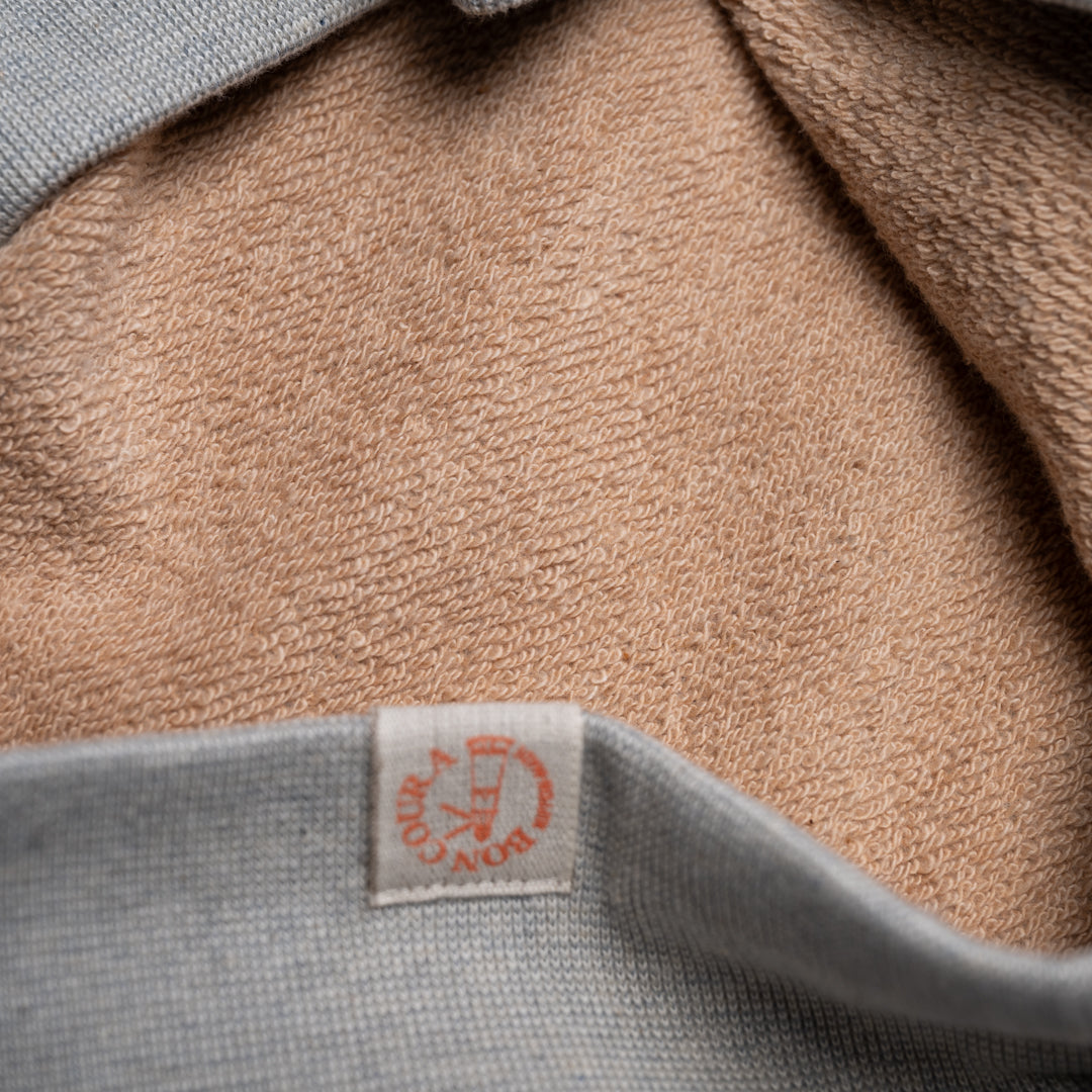 V Sweat Shirt Organic brown Cotton × gray Heather 14th Anniversary