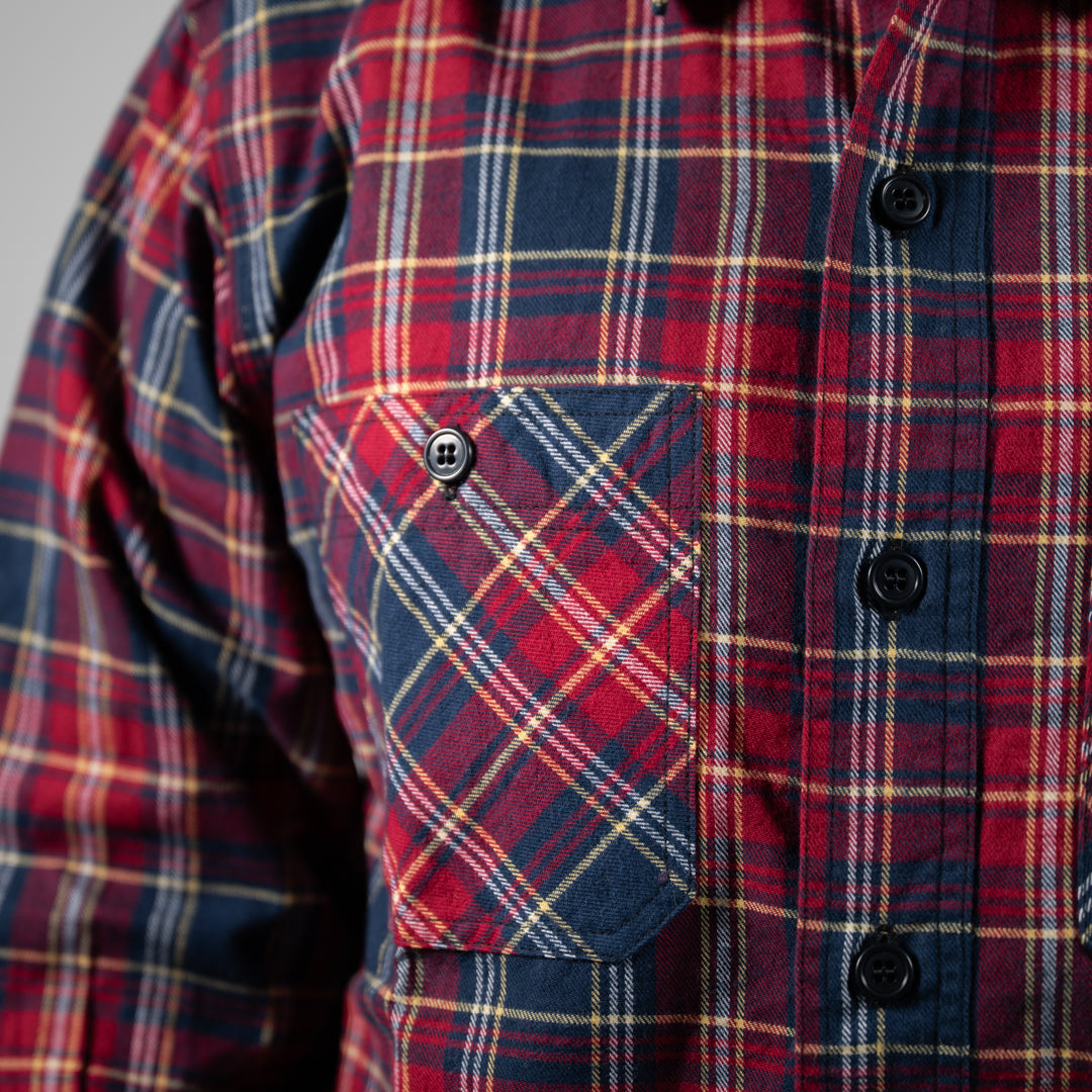 Work Shirt Flannel Tartan red