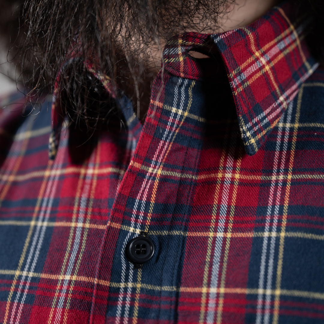 Work Shirt Flannel Tartan red