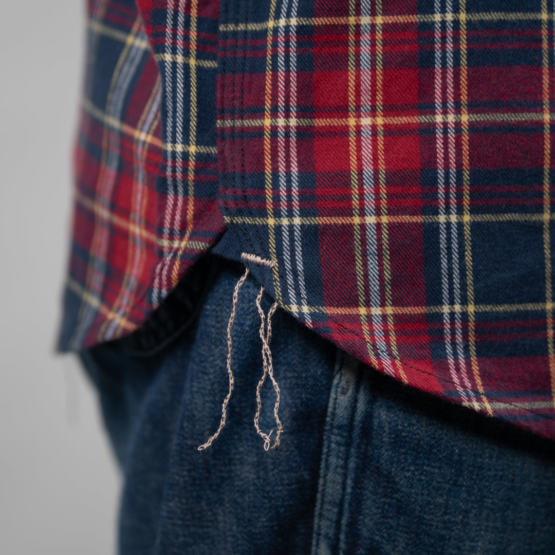 Work Shirt Flannel Tartan red