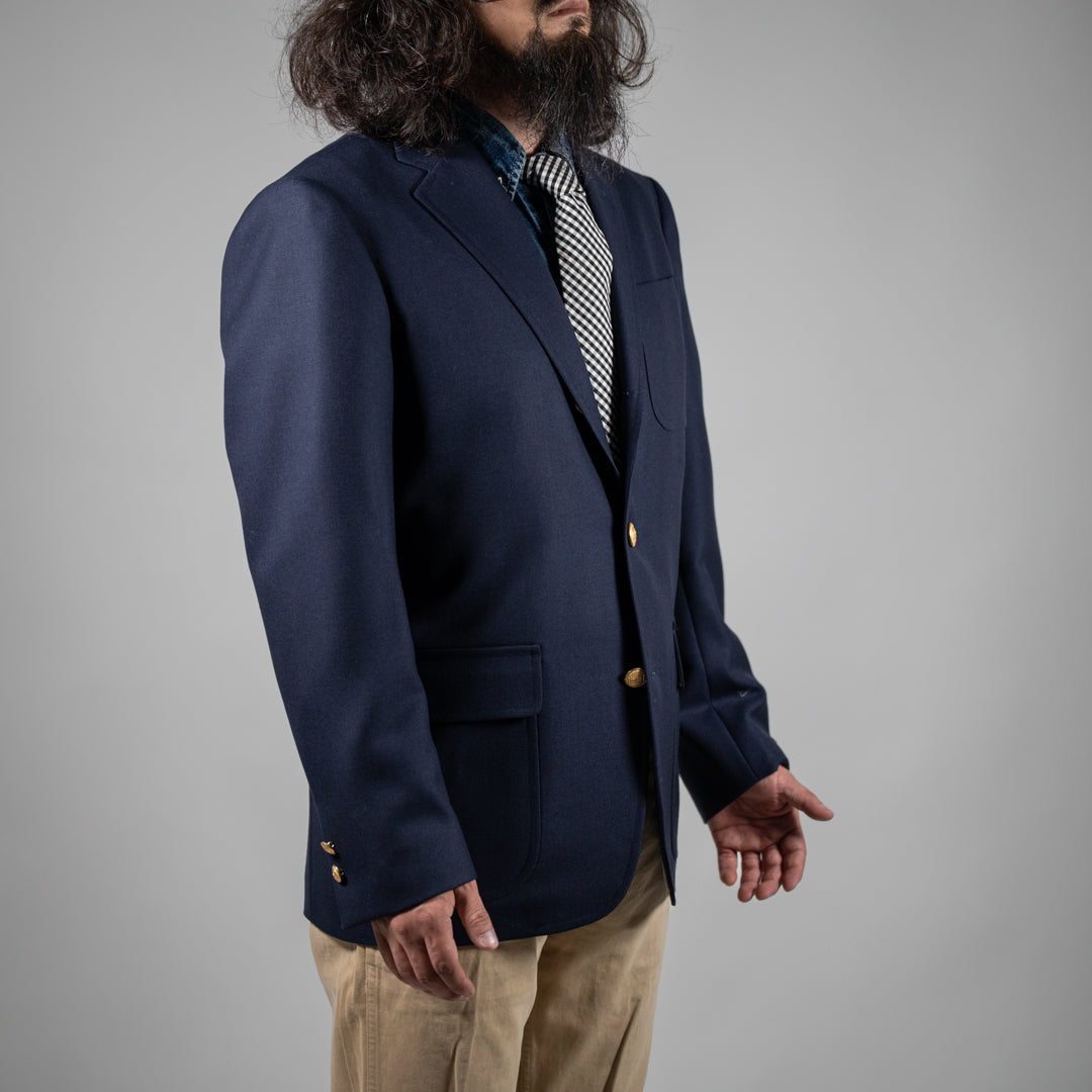Tailored Blazer UK Wool Serge navy