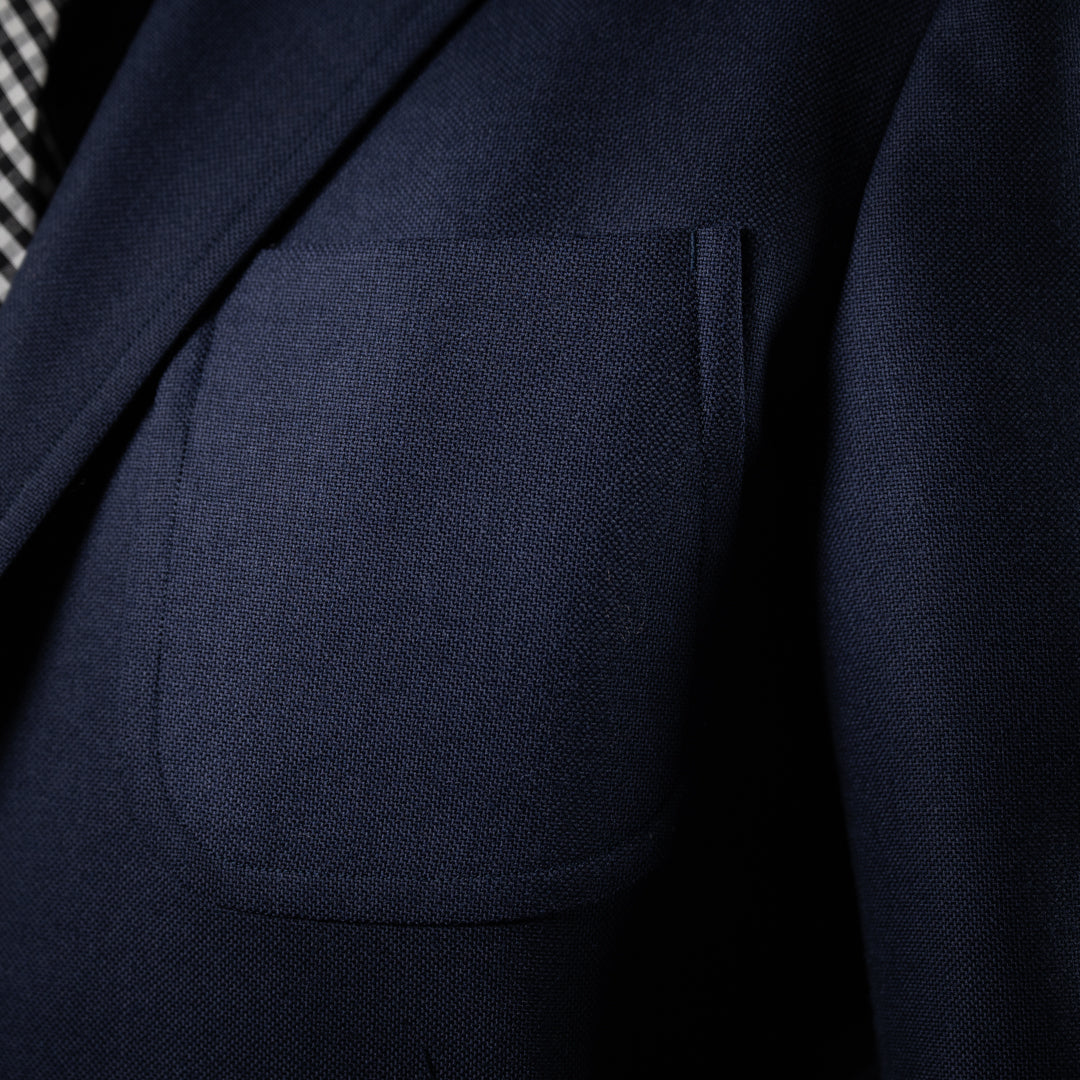 Tailored Blazer UK Wool Serge navy