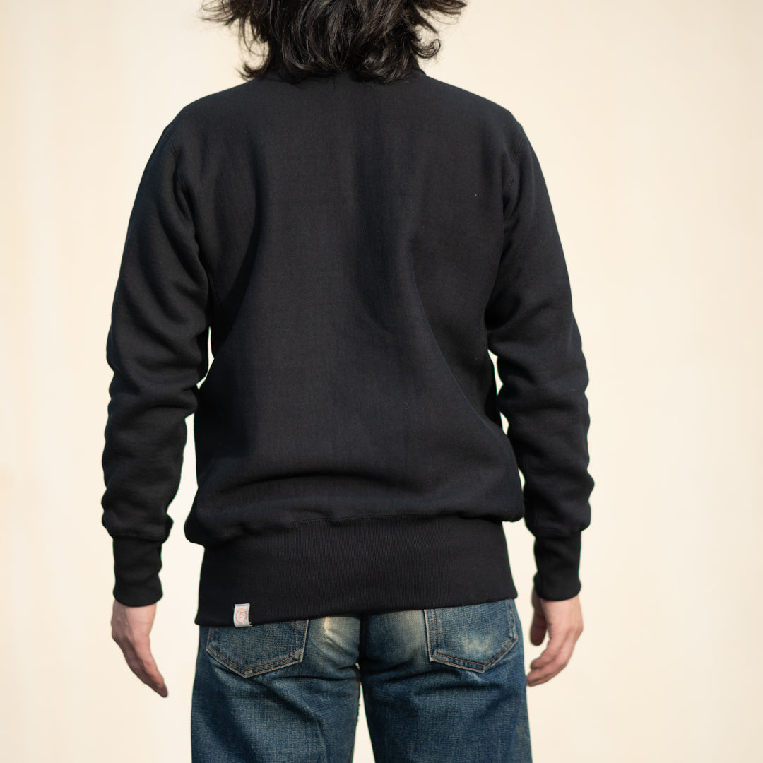 Half Zip Sweatshirt black