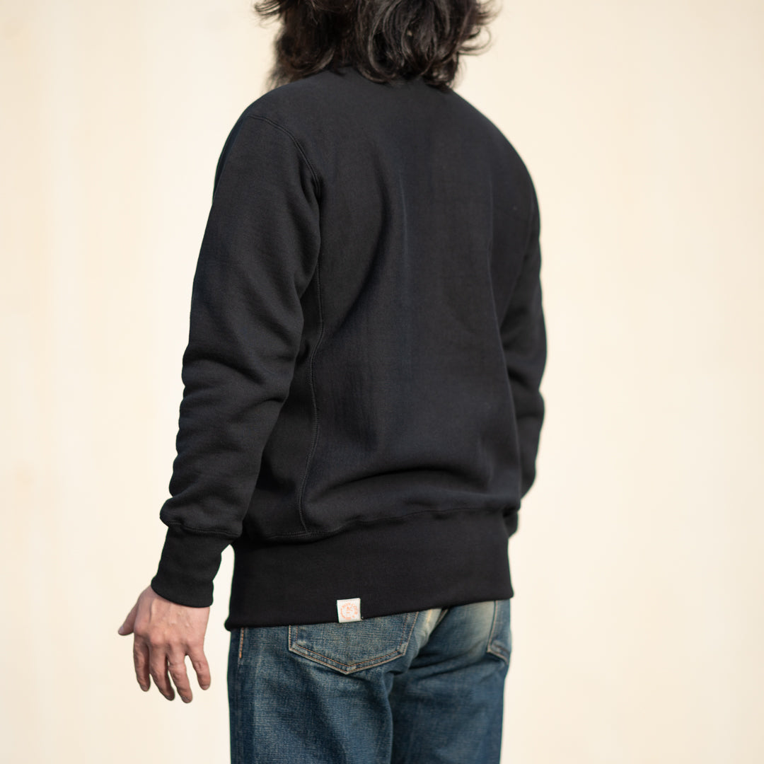 Half Zip Sweatshirt black