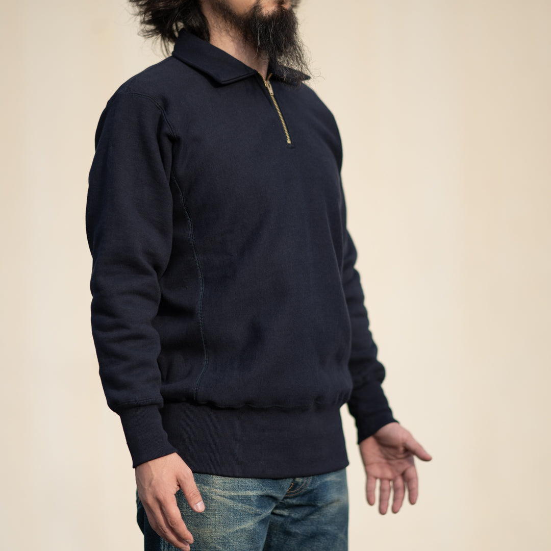 Half Zip Sweatshirt Navy