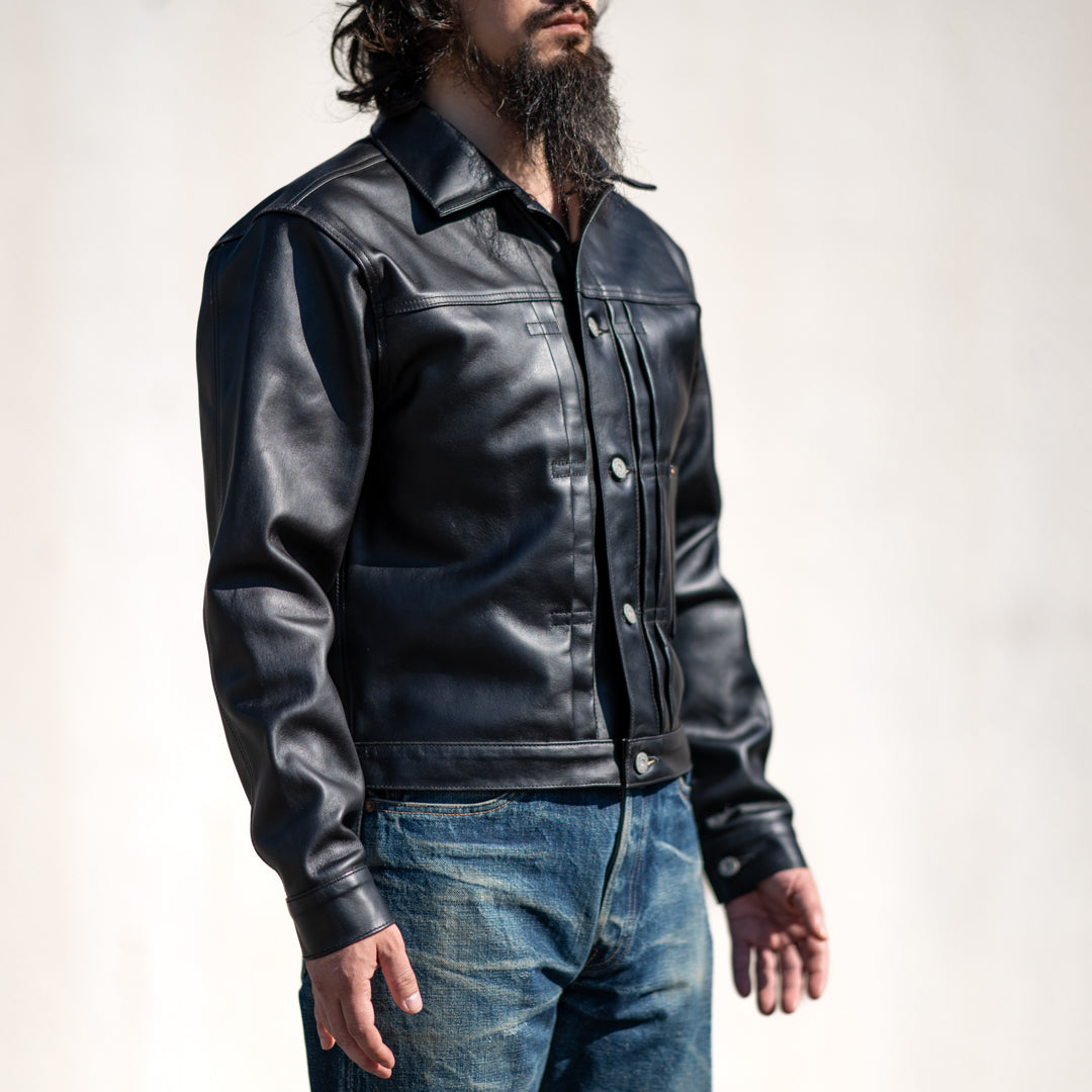 Leather Jacket 1st black