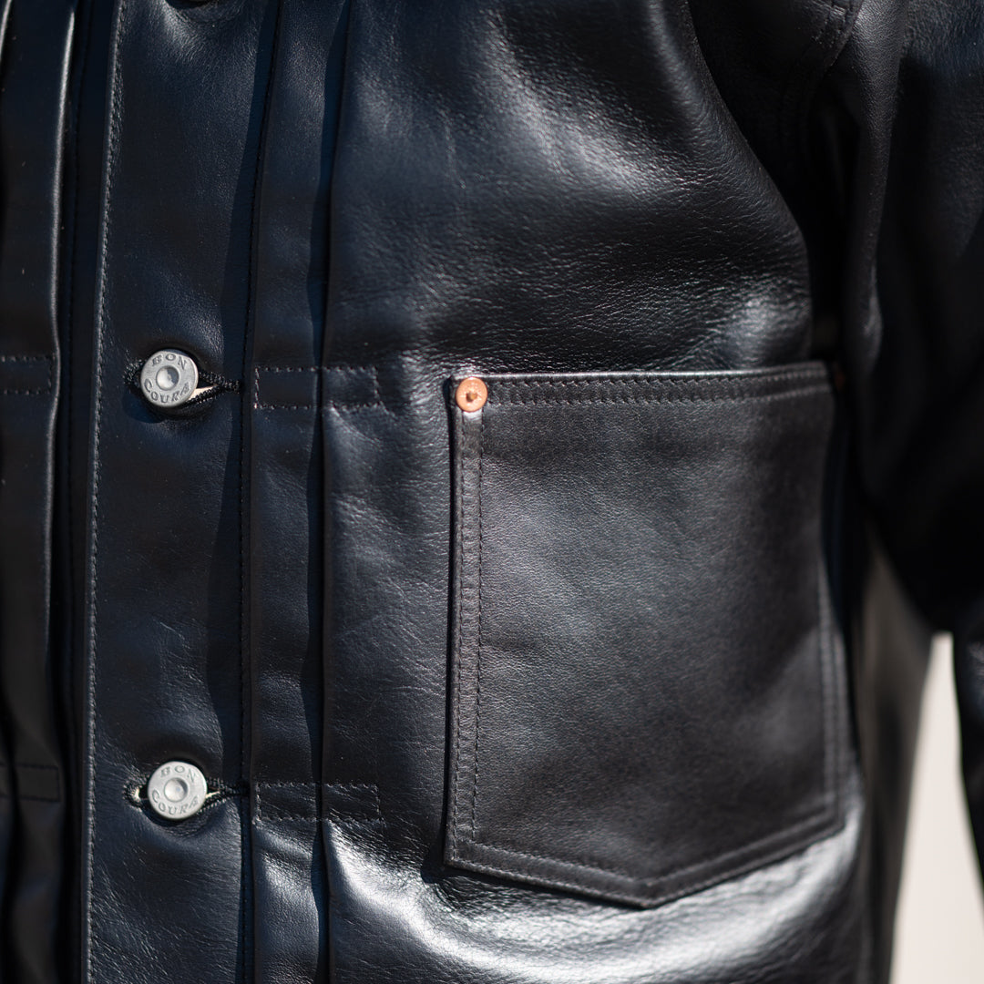 Leather Jacket 1st black